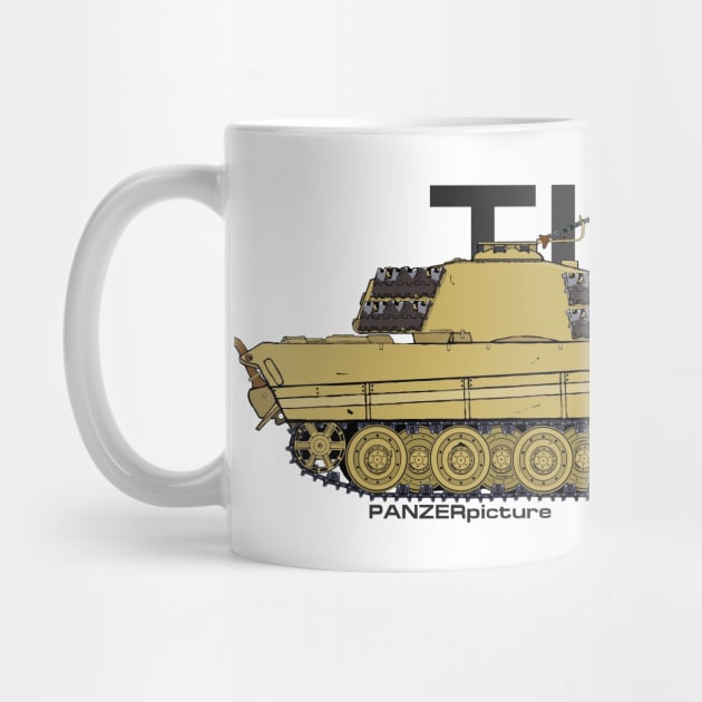 Tiger II T-Shirt by Panzerpicture